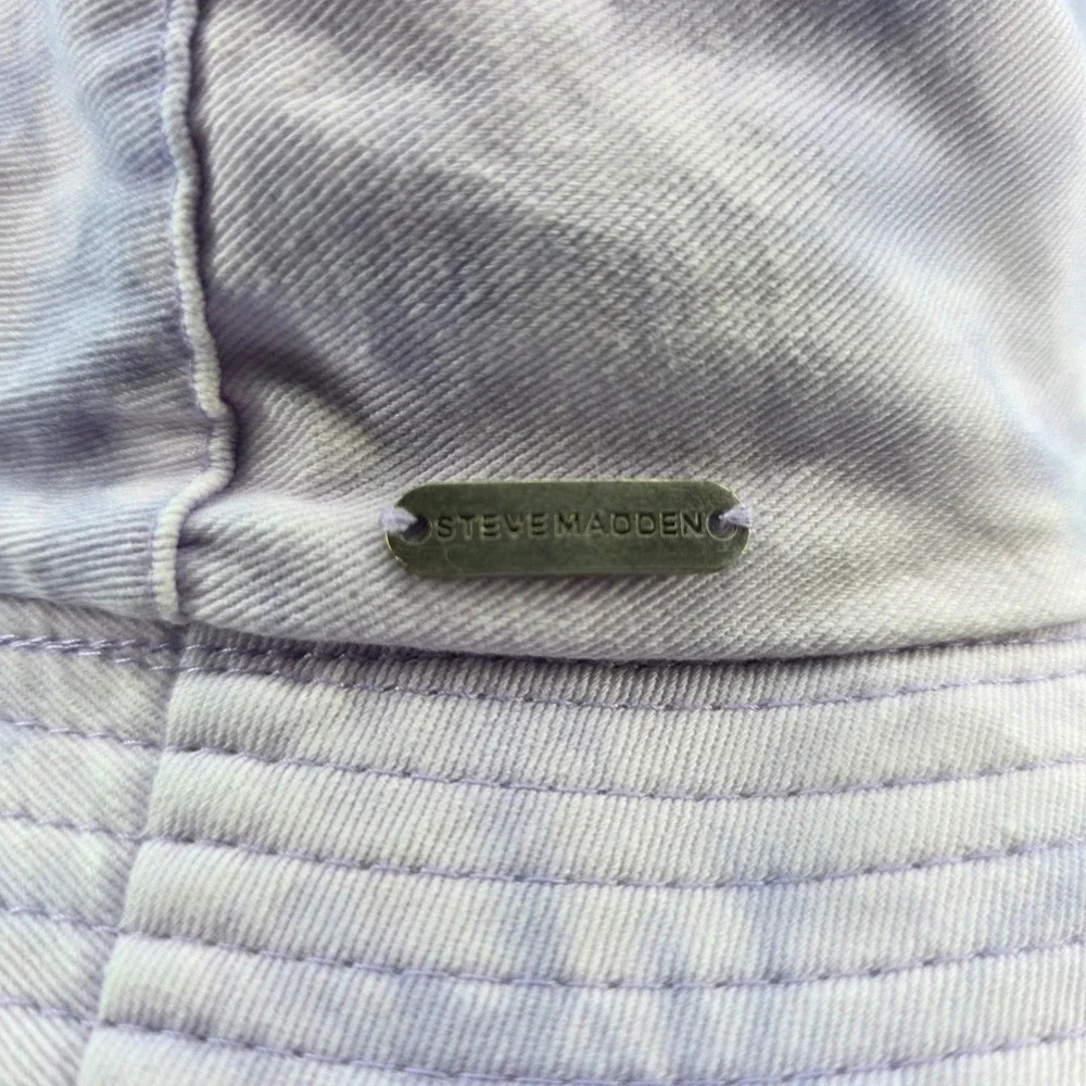 Steve Madden Purple‎ Tie Dye Bucket Hat Cotton One Size Festival Summer